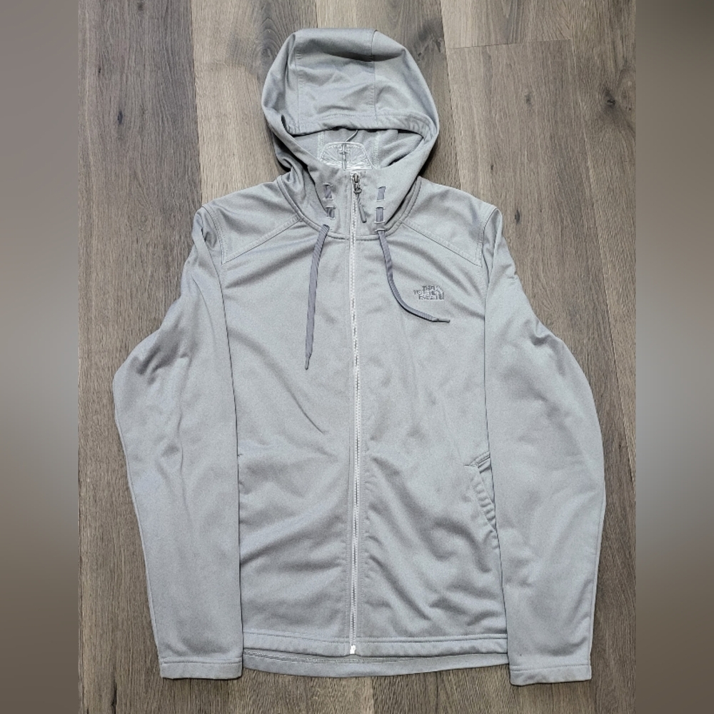 The North Face XL Gray Long Sleeved Hoodie for Women